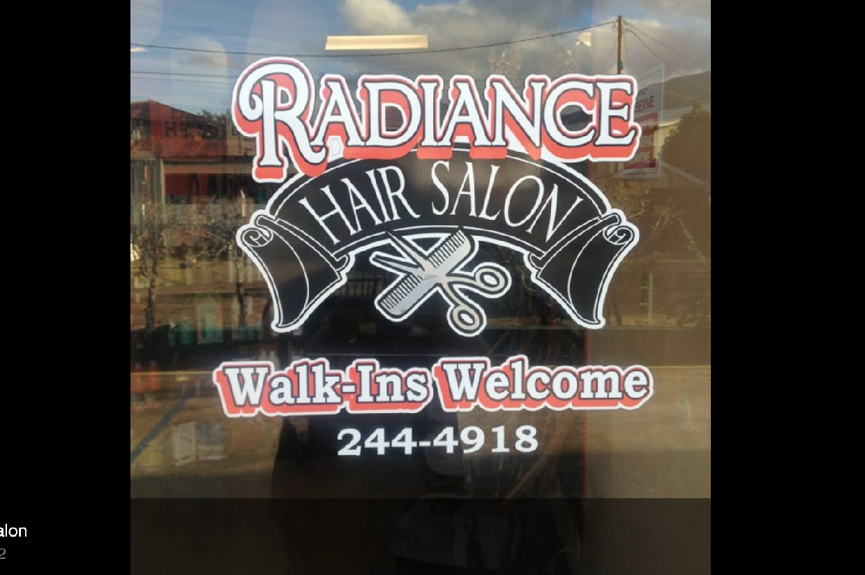 Radiance Hair Salon Kihei Charter Athletics Silent Auction 2020