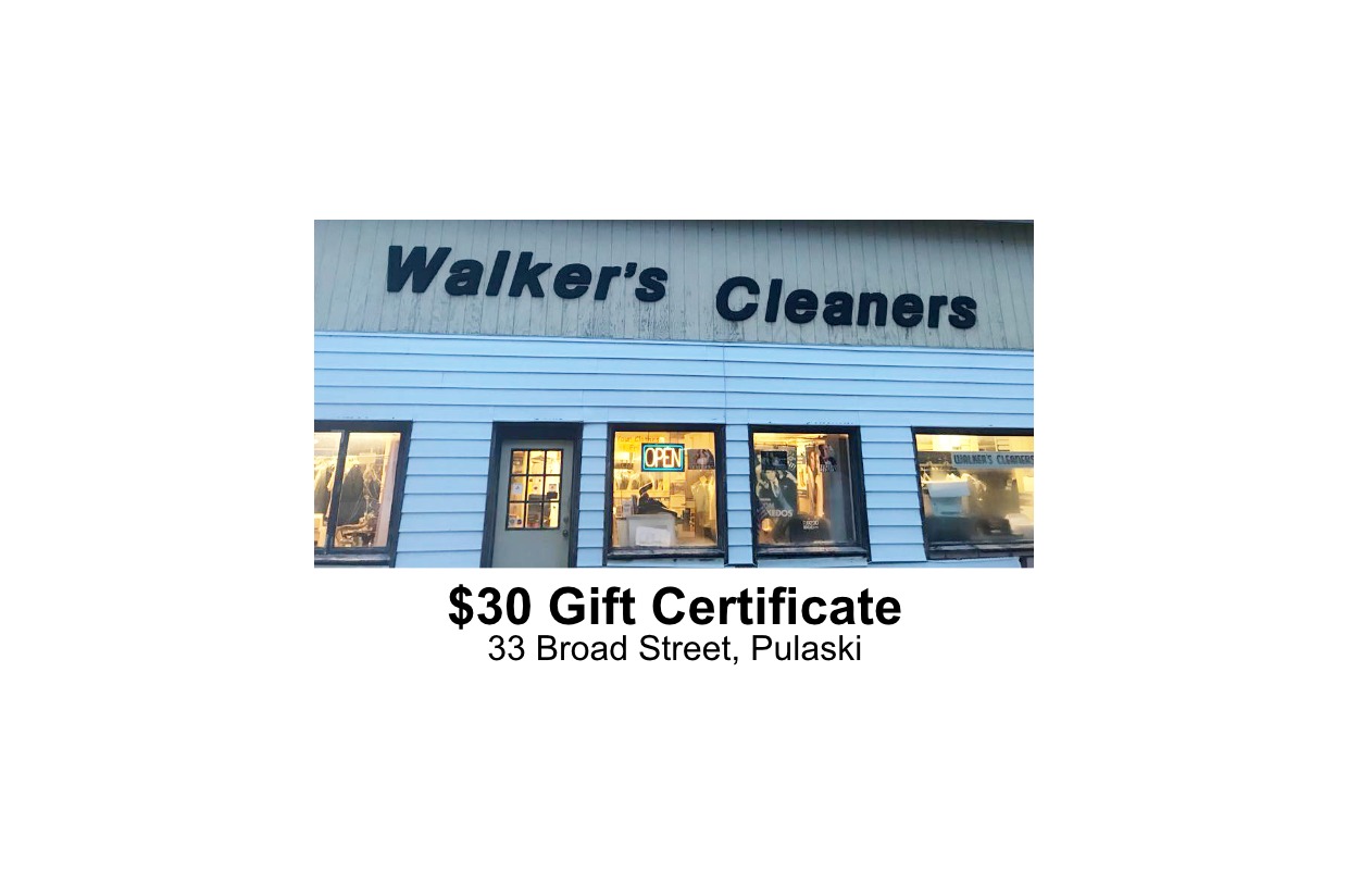 30 GC from Walkers Cleaner (Pulaski) 2022 Salmon River Fine Arts