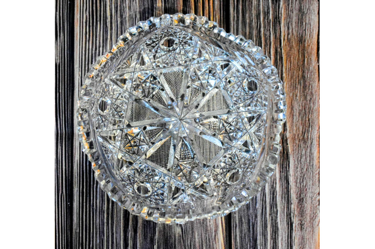 Crystal Candy Dish with Star Pattern 2023 Bid for the Birds RAPTOR